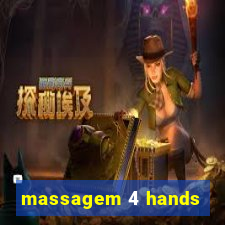 massagem 4 hands